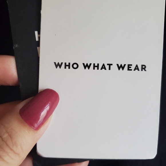 Who What Wear Mid-Rise Wide Leg Cargo Pants - Picture 10 of 10